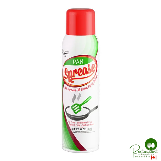 Pan Sprease 16 oz. All-Purpose Release Spray - 6/Case