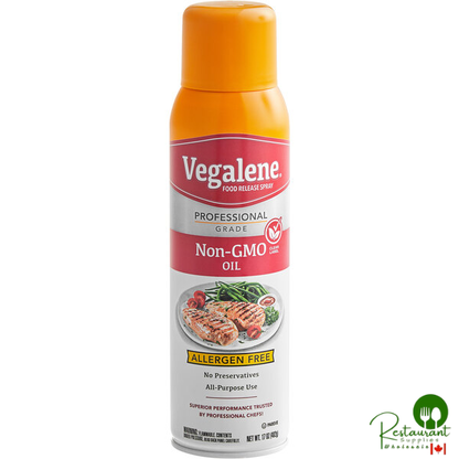 Vegalene 17 oz. Non-GMO Food Release Spray - 6/Case