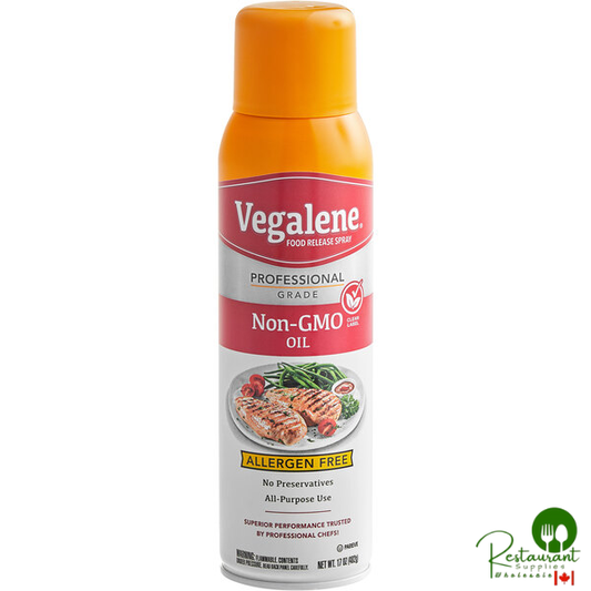 Vegalene 17 oz. Non-GMO Food Release Spray - 6/Case