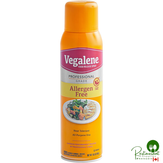 Vegalene Allergen Free 16.5 oz. Canola Release Spray - 6/Case