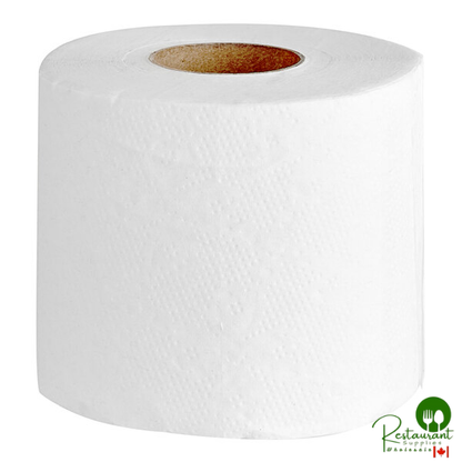 Prime 3" x 4" Individually-Wrapped 1-Ply Standard 1000 Sheet Toilet Paper Roll - 96/Case