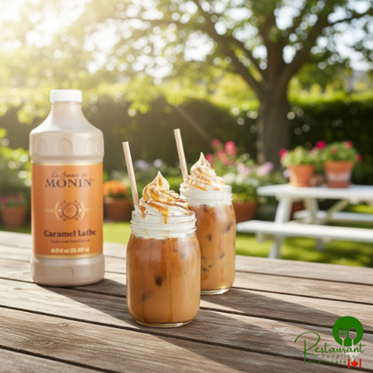 Monin Dulce de Leche Flavoring Sauce 64 fl. oz. - 4/Case