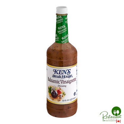 Ken's Foods Balsamic Vinaigrette 32 fl. oz. - 6/Case