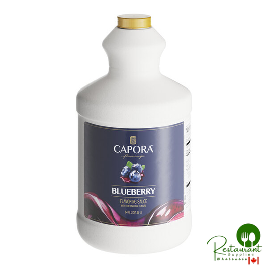 Capora Blueberry Flavoring Sauce 64 fl. oz. - 6/Case