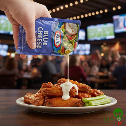 Kraft Blue Cheese Dressing Packet 1.5 oz. - 60/Case