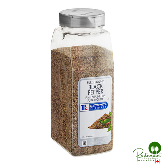 McCormick Culinary Pure Ground Black Pepper 18 oz.