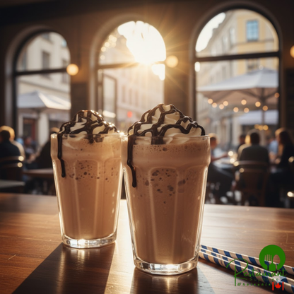 Ghirardelli Sweet Ground Chocolate and Cocoa Flavoring Sauce 64 fl. oz. Pouch - 6/Case