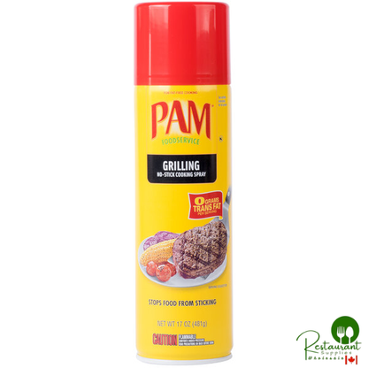 PAM 17 oz. No Soy Grilling Release Spray - 6/Case
