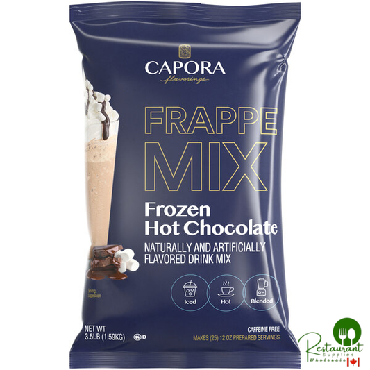 Capora Frozen Hot Chocolate Frappe Mix 3.5 lb.