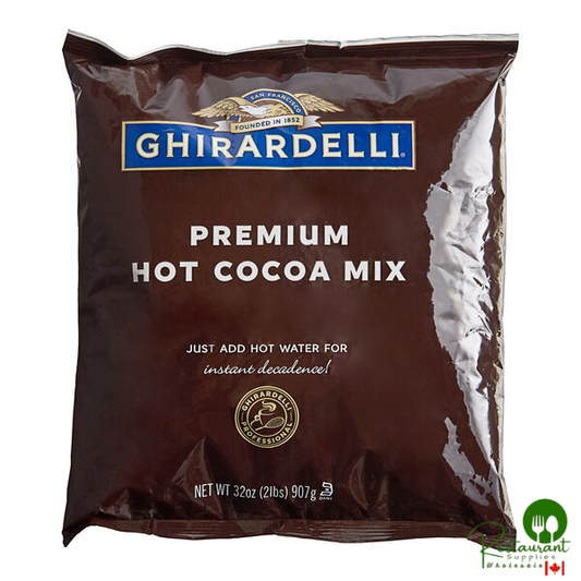 Ghirardelli 2 lb. Premium Hot Cocoa Mix - 4/Case