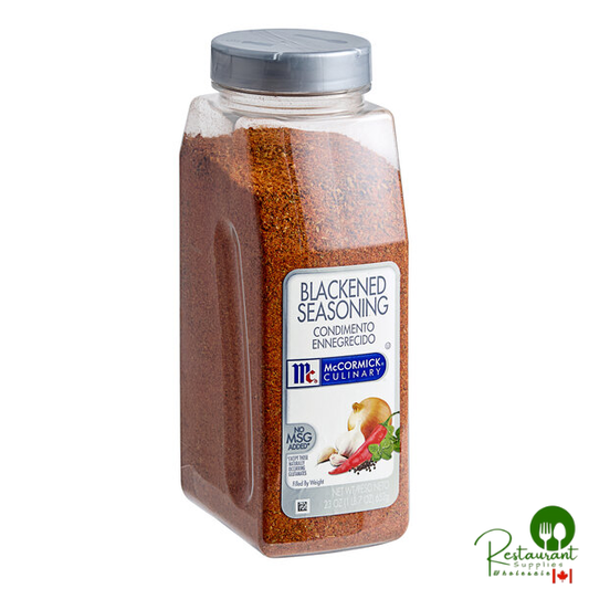McCormick Culinary Blackened Seasoning 23 oz. - 6/Case