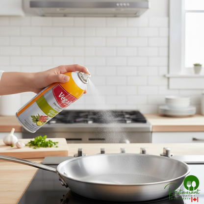 Vegalene 17 oz. Allergen-Free Olive Mist Cooking and Seasoning Spray - 6/Case