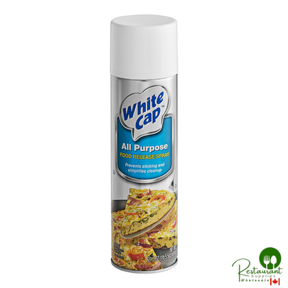 White Cap All-Purpose Food Release Spray 21.5 oz. - 6/Case