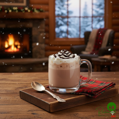 Ghirardelli Double Chocolate Hot Cocoa Mix Packet - 250/Case