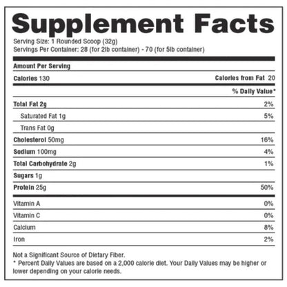 EAS 100% Platinum Whey Protein 2lbs