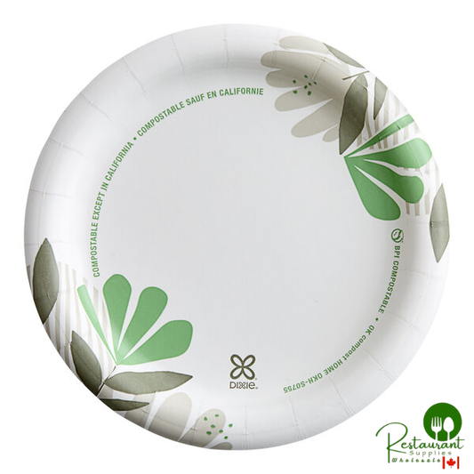 Dixie Pathways 6 7/8" Medium Weight Paper Plate - 500/Case