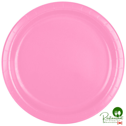 Creative Converting 473042B 9" Candy Pink Paper Plate - 240/Case