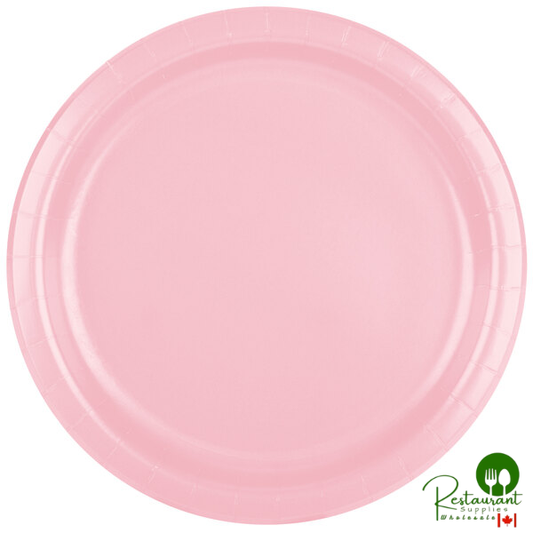 Creative Converting 47158B 9" Classic Pink Paper Plate - 240/Case