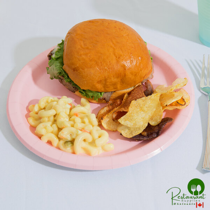 Creative Converting 47158B 9" Classic Pink Paper Plate - 240/Case