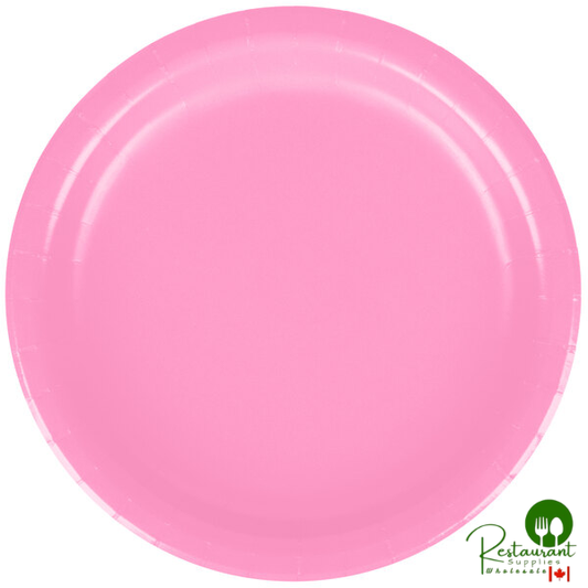 Creative Converting 793042B 7" Candy Pink Paper Plate - 240/Case