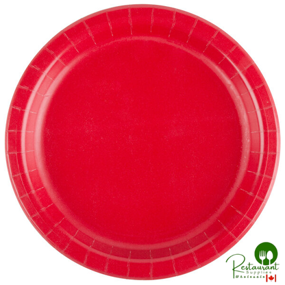 Creative Converting 791031B 7" Classic Red Paper Plate - 24/Pack