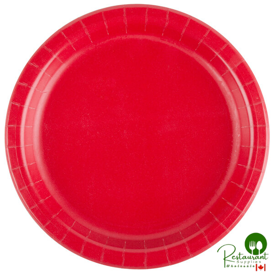 Creative Converting 791031B 7" Classic Red Paper Plate - 24/Pack