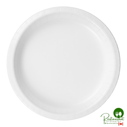 Creative Converting 47000B 9" White Paper Plate - 24/Pack