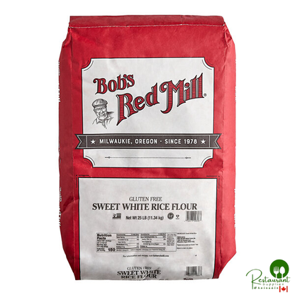 Bob's Red Mill 25 lb. Gluten-Free Sweet White Rice Flour