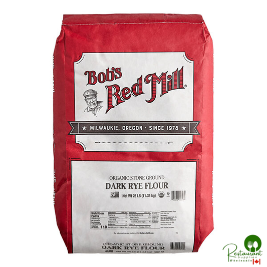 Bob's Red Mill 25 lb. Organic Dark Rye Flour