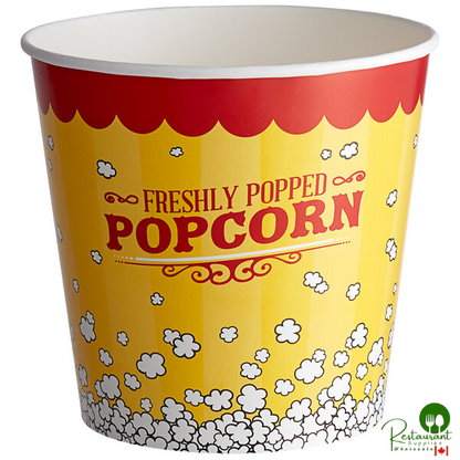 Carnival King 170 oz. Popcorn Bucket - 25/Pack