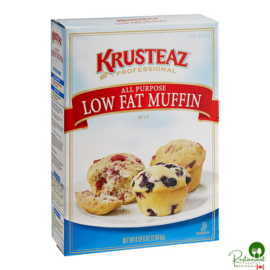 Krusteaz Professional 4.5 lb. All-Purpose Low-Fat Muffin Mix - 6/Case