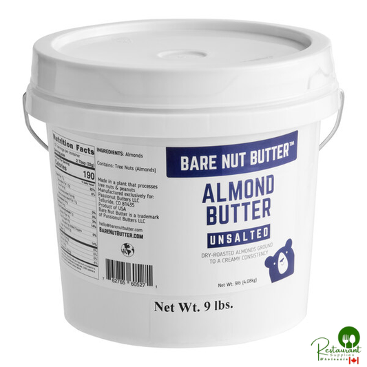 Bare Nut Butter Unsalted Almond Butter 9 lb.