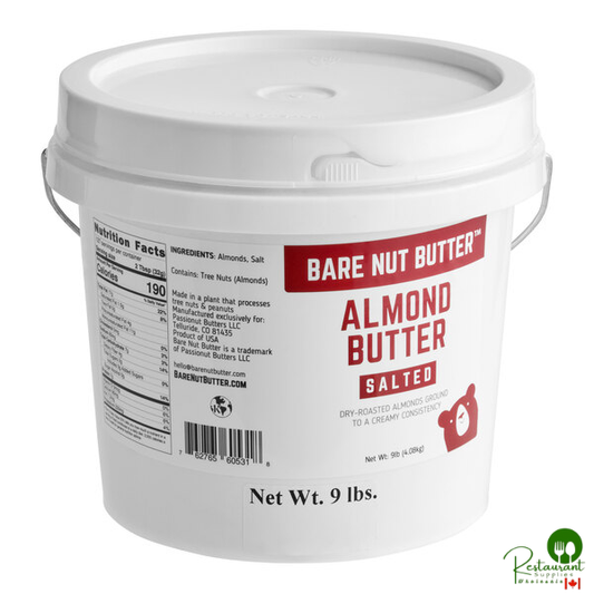 Bare Nut Butter Salted Almond Butter 9 lb.