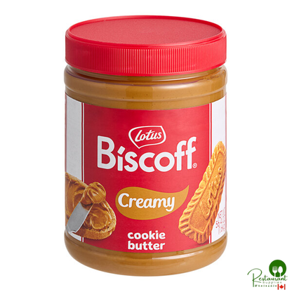 Lotus Biscoff Creamy Cookie Butter Spread 3.5 lb. - 4/Case