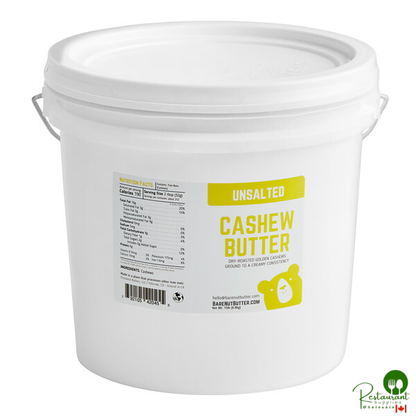 Bare Nut Butter Unsalted Cashew Butter 15 lb.