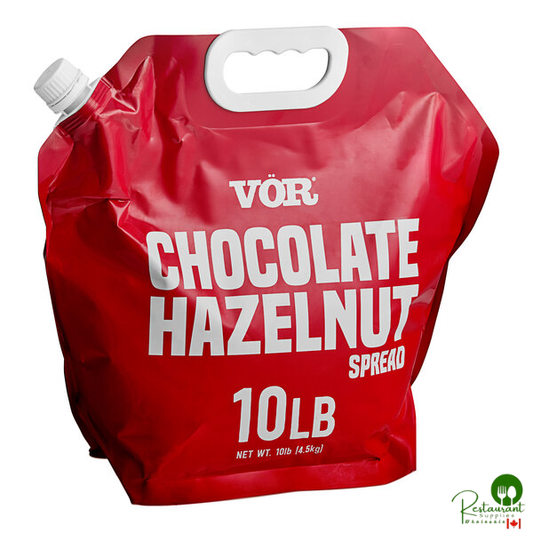 Vor Vegan Chocolate Hazelnut Butter 10 lb. Pouch - 4/Case