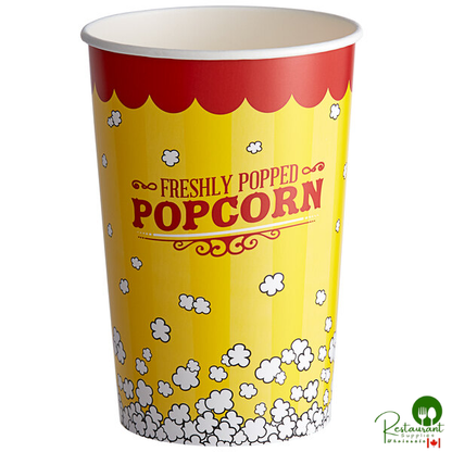 Carnival King 64 oz. Popcorn Bucket - 45/Pack