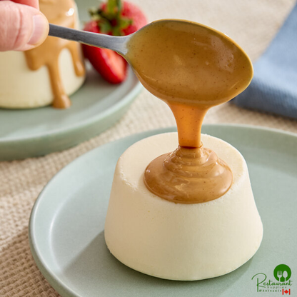 J. Hungerford Smith Peanut Butter Dessert / Sundae Topping 40 oz. - 6/Case