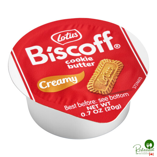 Lotus Biscoff Creamy Cookie Butter Spread Portion Cup 20 Gram - 120/Case