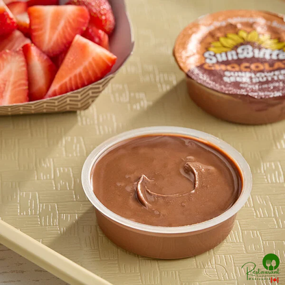 SunButter Chocolate Sunflower Butter Spread 1.4 oz. Portion Cup - 200/Case