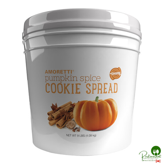 Amoretti Natural Creamy Pumpkin Spice Cookie Spread 9 lb.