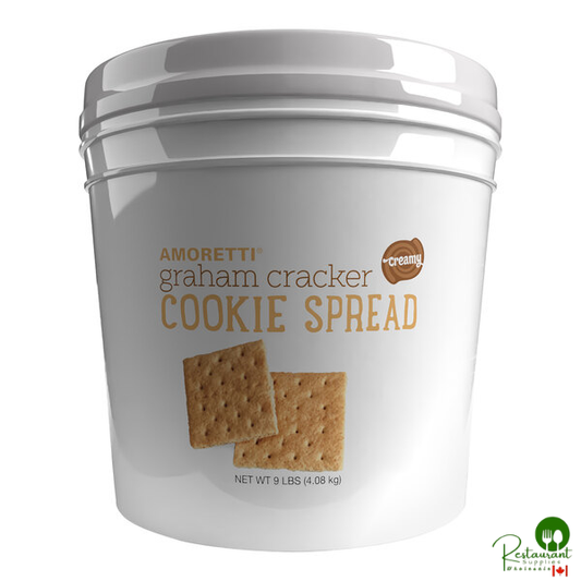 Amoretti Natural Creamy Graham Cracker Cookie Spread 9 lb.