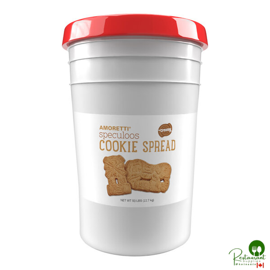 Amoretti Natural Creamy Speculoos Cookie Spread 50 lb.