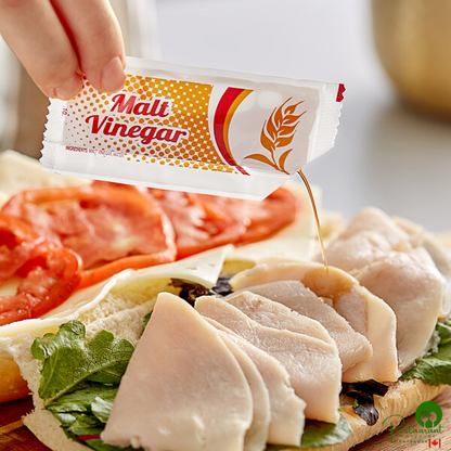 Kari-Out Company Malt Vinegar 4 Gram Portion Packets - 200/Case