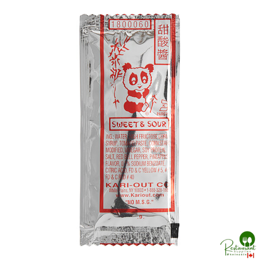 Kari-Out Company Sweet and Sour Sauce 10 Gram Packet - 450/Case