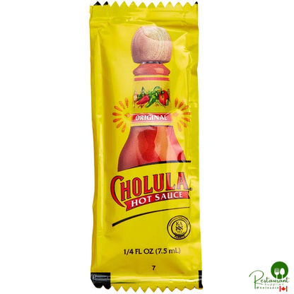 Cholula 0.25 fl. oz. Original Hot Sauce Portion Packet - 200/Case