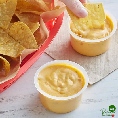 Muy Fresco 3.7 oz. Microwavable Nacho Cheese Sauce Cup - 30/Case