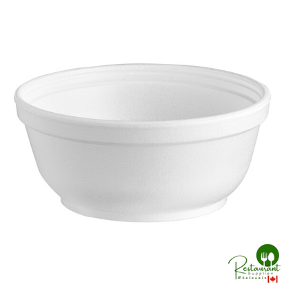 Dart 8B20 8 oz. Insulated White Foam Container - 50/Pack