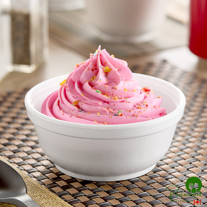 Dart 8B20 8 oz. Insulated White Foam Container - 50/Pack