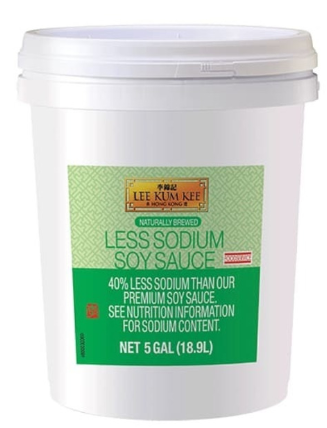 LEE KUM KEE Less Sodium Soy Sauce 5GL